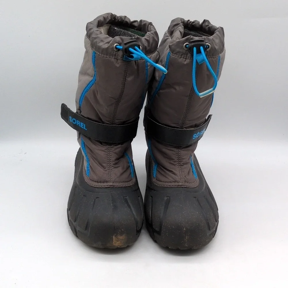 Sorel Boots Womens Gray 6 Insulated Snow Winter Shoe Mid Calf Warm NY1885-078‎